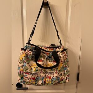 Le sport sac diaper bag. BNWOT. Boston scene theme